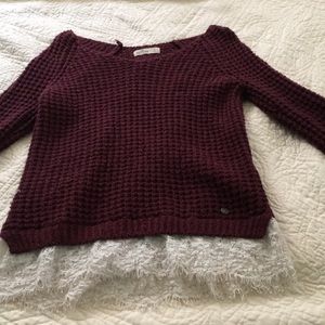 Beautiful red sweater xs